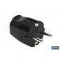 ▷ CLAVIJA BIPOLAR NEGRO (16A-250V) | Ferreidea