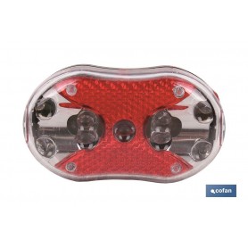 ▷ Luz Roja Trasera Bici 7 Funciones | Ferreidea