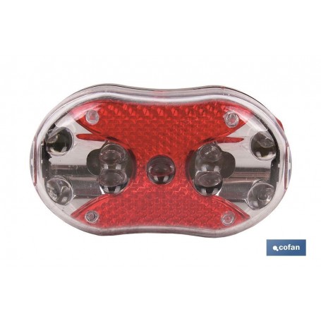 ▷ Luz Roja Trasera Bici 7 Funciones | Ferreidea