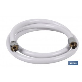 ▷ Flexo Ducha PVC BLANCO 1,5M | Ferreidea