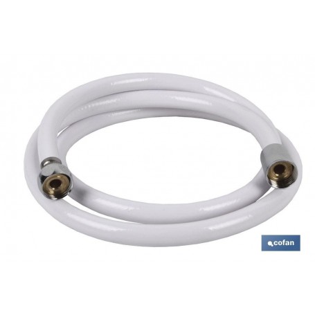 ▷ Flexo Ducha PVC BLANCO 1,5M | Ferreidea
