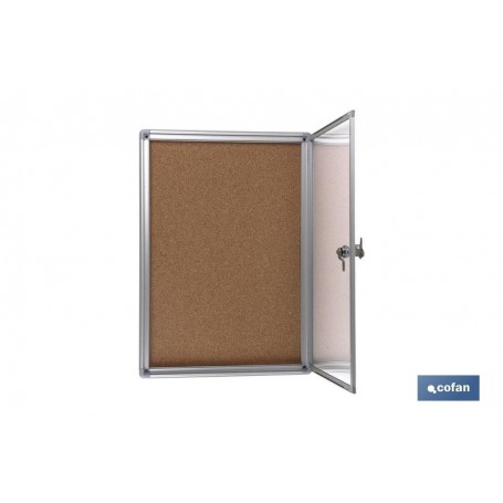 ▷ Vitrina Corcho con cierre | Ferreidea