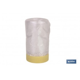 ▷ Cinta crepe + plástico 80° | Ferreidea