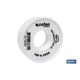 ▷ Rollo PTFE DE 12mm X 0,076mm | Ferreidea