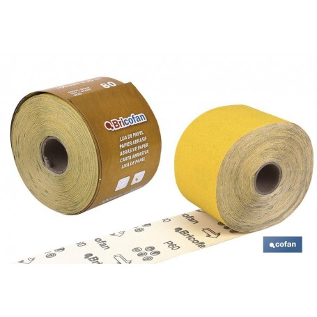 ▷ Rollo Lija Papel "Amarillo" | Ferreidea