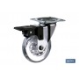 ▷ Ruedas CromoTrans Placa/Freno | Ferreidea