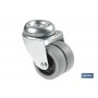 ▷ Rueda Doble Pasante Ø50mm | Ferreidea