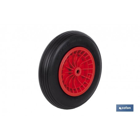 ▷ Rueda obra Con Rodamiento "Impinchable" | Ferreidea
