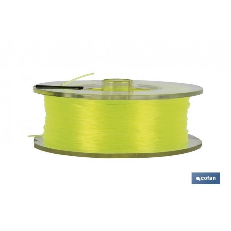 ▷ Hilo de Sedal Monofilamento de Nylon 100% Amarillo | Ferreidea