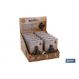 ▷ Expositor 12 uds Linterna Cabeza Zoom | Ferreidea