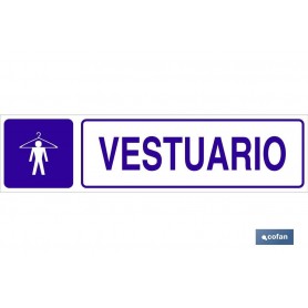 ▷ Cartel adhesivo Vestuario masculino | Ferreidea