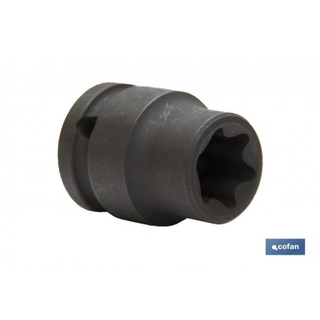 ▷ Vaso de impacto hembra 1/2" Torx | Ferreidea