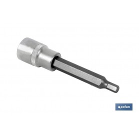 ▷ Vaso 1/2" punta extra larga 65mm Hexagonal | Ferreidea