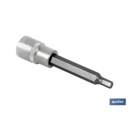 ▷ Vaso 1/2" punta extra larga 65mm Hexagonal | Ferreidea