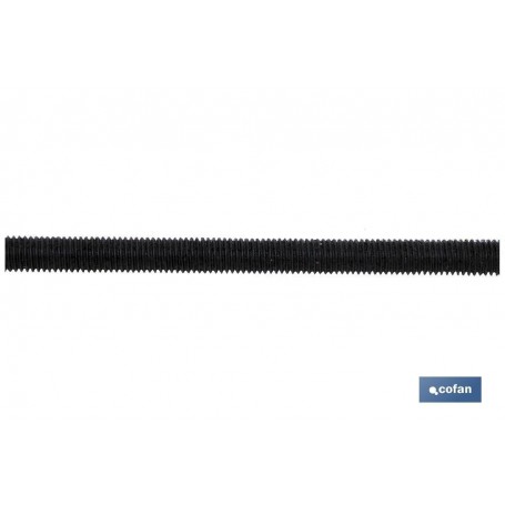 ▷ Varilla Roscada 8.8 (1m) Negro | Ferreidea