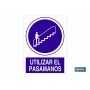 ▷ Señal Utilizar el pasamanos | Ferreidea