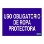▷ Cartel Uso obligatorio de ropa ajustada | Ferreidea