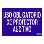 ▷ Cartel Uso obligatorio de protector auditivo | Ferreidea