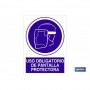 ▷ Señal Uso obligatorio de pantalla protectora | Ferreidea