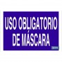 ▷ Cartel Uso obligatorio de máscara | Ferreidea