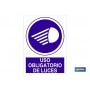 ▷ Cartel Uso obligatorio de luces | Ferreidea