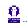 ▷ Cartel Uso obligatorio de la bata | Ferreidea