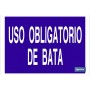 ▷ Cartel Uso obligatorio de bata | Ferreidea