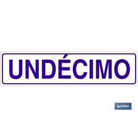 ▷ Cartel Undécimo | Ferreidea