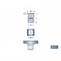 ▷ Tuercas Remachables Acero Cabeza Baja "Hexagonal" | Ferreidea