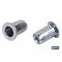 ▷ Tuercas Remachables Acero Cabeza Ancha "Hexagonal" | Ferreidea