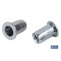 ▷ Tuercas Remachables Acero Cabeza Ancha "Hexagonal" | Ferreidea
