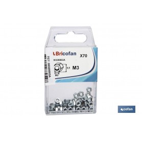 ▷ Tuercas Hexagonales DIN 934 Blíster Estándar | Ferreidea