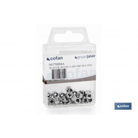 ▷ Tuercas Hexagonales Autoblocante Nylon DIN 985 Blíster Estándar | Ferreidea
