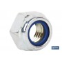 ▷ Tuerca Hexagonal  C.8 Autoblocante Zincado | Ferreidea