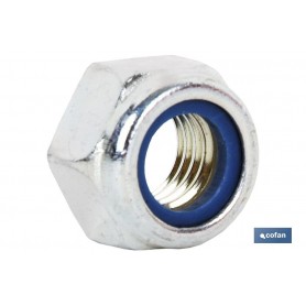 ▷ Tuerca Hexagonal  C.8 Autoblocante Zincado | Ferreidea
