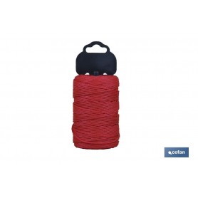 ▷ Trenza de Polipropileno / 8842 1,5mm ø Rojo (Blíster) | Ferreidea