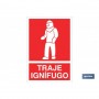 ▷ Cartel Traje ignifugo | Ferreidea