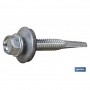 ▷ Tornillos de Cubierta con Arandela Acero/EPDM para Vigueta Zincado | Ferreidea