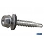 ▷ Tornillos de Cubierta con Arandela Acero/EPDM | Ferreidea