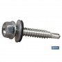 ▷ Tornillos de Cubierta con Arandela Acero/EPDM | Ferreidea
