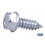 ▷ Tornillo Roscachapa Cabeza Hexagonal  con Arandela Estampada Zincado | Ferreidea