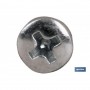 ▷ Tornillo Roscachapa Cabeza Cilíndrica Abombada Phillips Zincado | Ferreidea