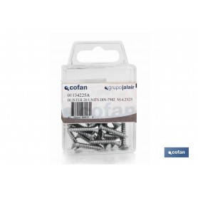 ▷ Tornillo Roscachapa DIN 7982 | Ferreidea
