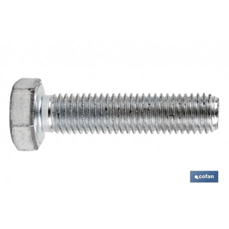 ▷ Tornillo Hexagonal 10.9 Zinc (Din 933) | Ferreidea