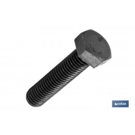 ▷ Tornillo Hexagonal 8.8 NEGRO (DIN 933) | Ferreidea