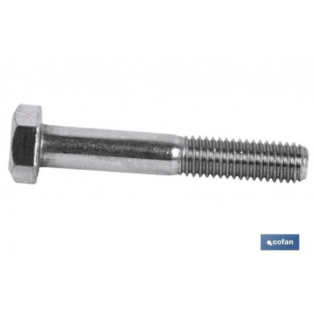 ▷ Tornillo Hexagonal  Rosca Parcial Zincado | Ferreidea