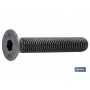 ▷ Tornillo DIN 7991 C.10.9 Negro | Ferreidea