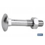▷ Tornillo Carrocero + tuerca de acero Zincado | Ferreidea