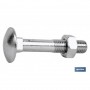 ▷ Tornillo Carrocero + tuerca de acero Zincado | Ferreidea