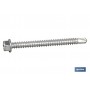▷ Tornillo Autotaladrante Cabeza Hexagonal  con Collarín Zincado | Ferreidea